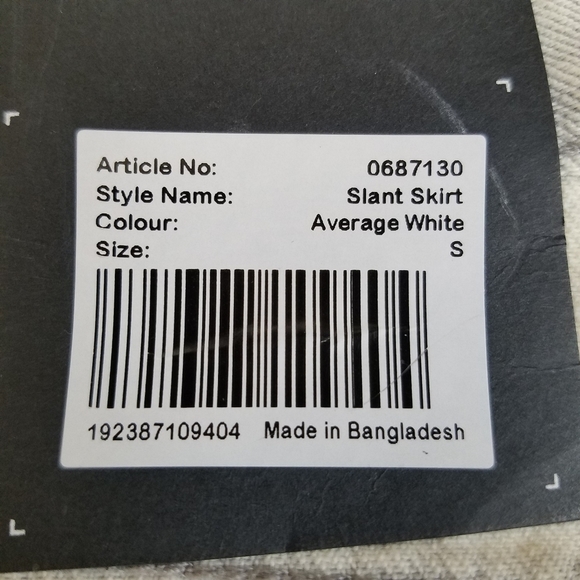 Cheap Monday Slant Mini Skirt Retro - Picture 7 of 8